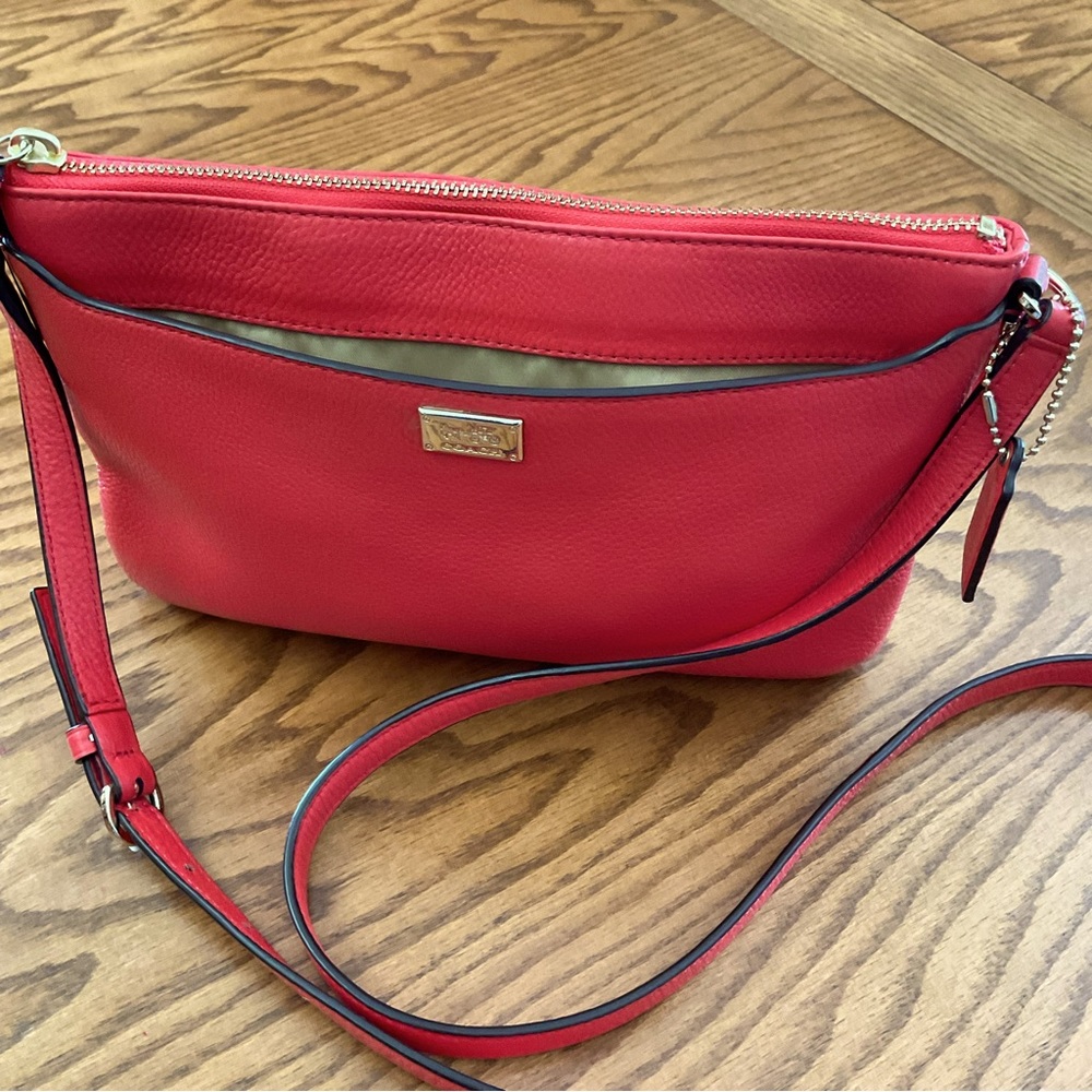 Coach Pebbled Leather Crossbody